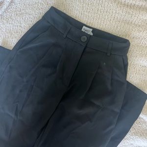 Princess Polly Archer Pants in Black